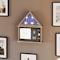 Flash Furniture Quincy Flag and Certificate Display Case, Solid Pine Wood, Fits 3x5 Folded Flag, Weathered Wood HMHD-22M142Y-WEATH-GG - alternate 6